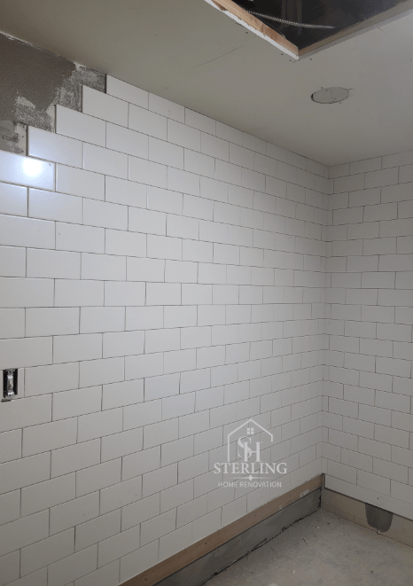 wall and floor installation