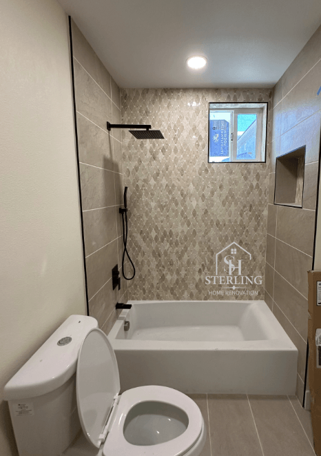 Complete bathroom renovation