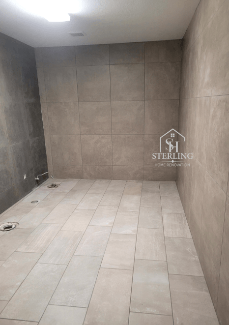 Complete bathroom renovation