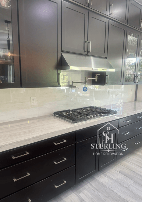Kitchen backsplash renovation