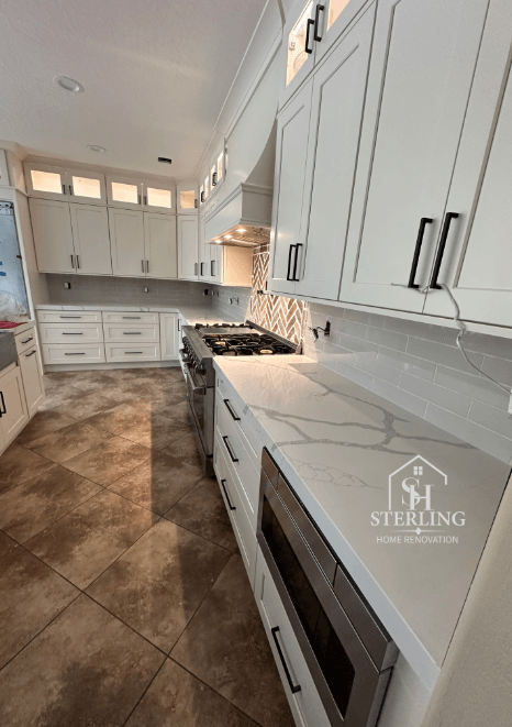 backsplash installation